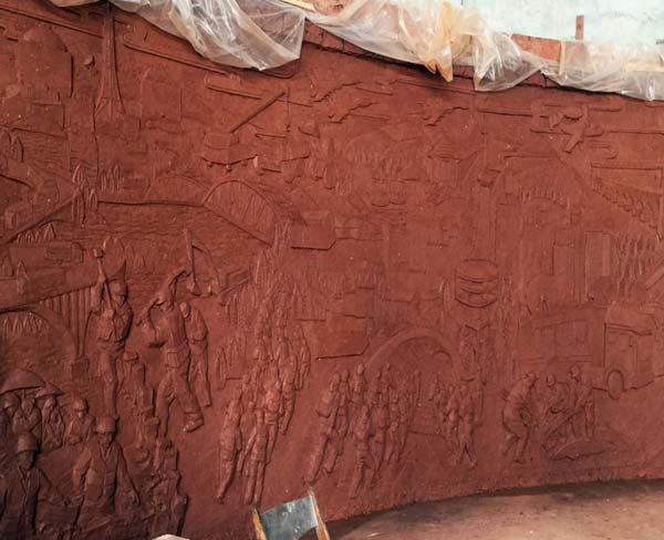 蕪湖不銹鋼景觀雕塑簡述藝術(shù)品為何會上銹？